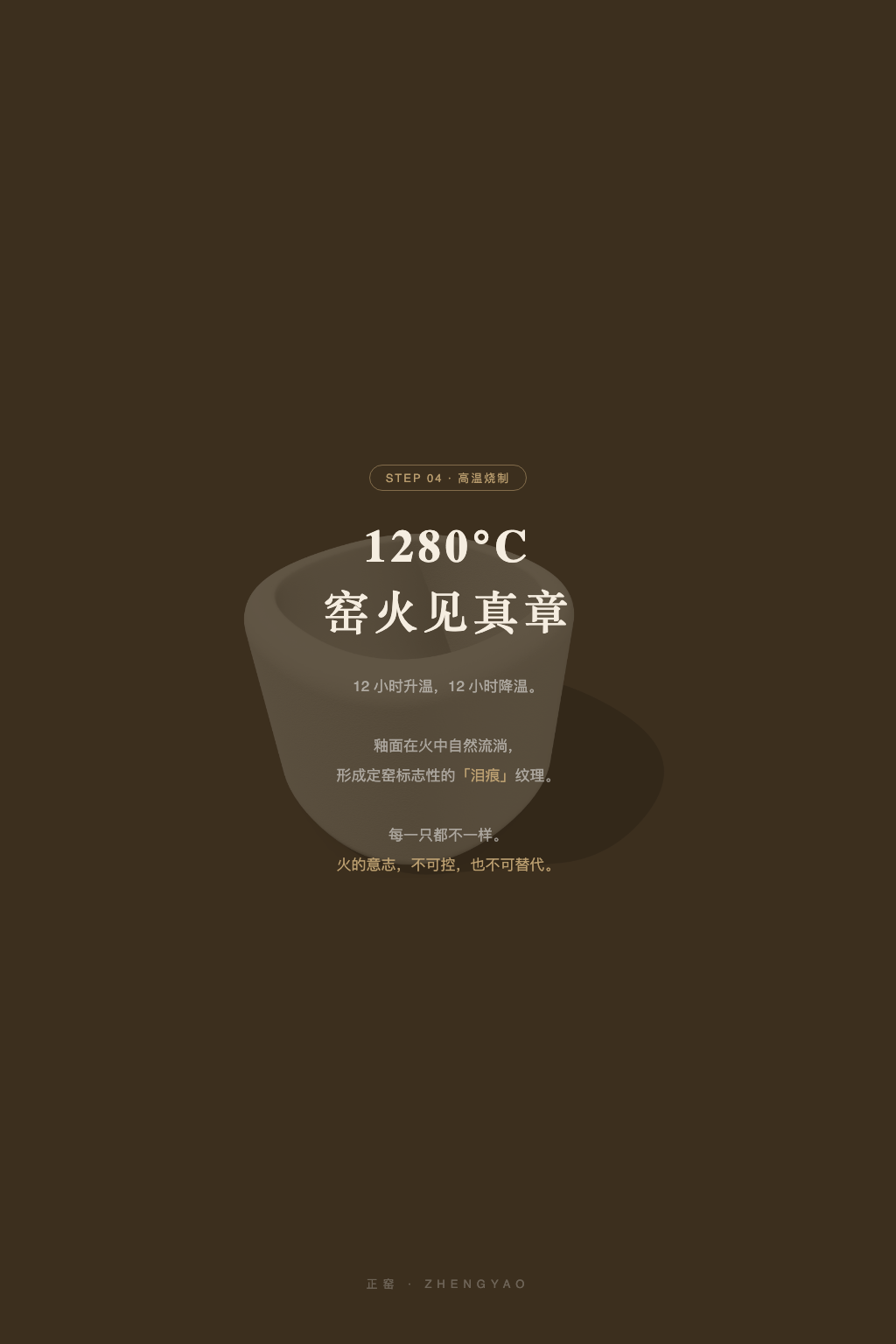 Step 4 高温烧制